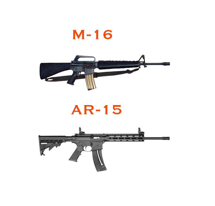 Whats The Difference Between An Ar 15 And M 16 Ar 15 Stand And Ar 10 ...