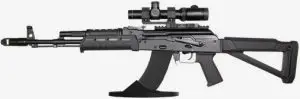 ak akm rifle stand
