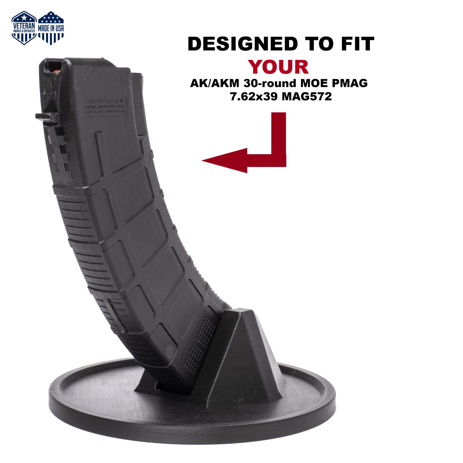 AK, AKM & AK47 Display Stand Pistol & Rifle Mount AR15 Stand & AR10