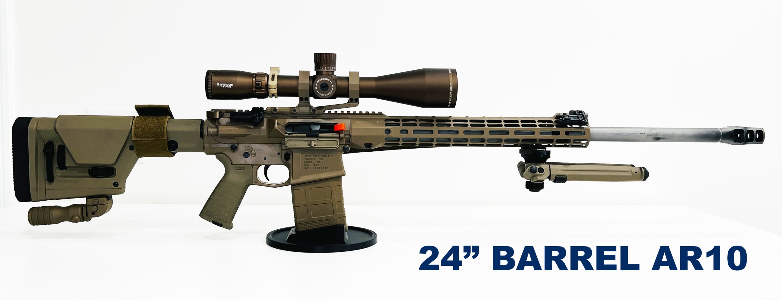 ar10 stand 24 barrel scaled