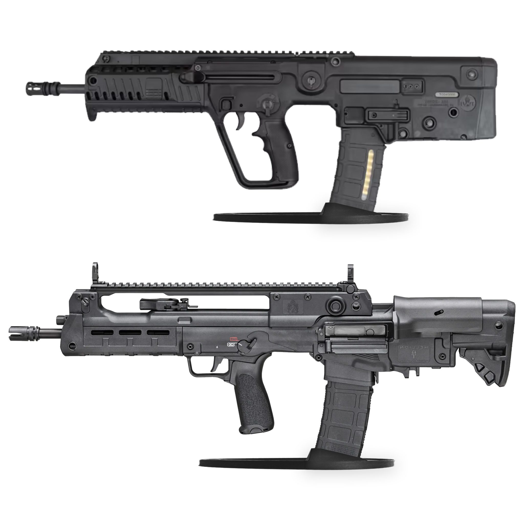 Tavor X95, Springfield Armory Hellion, Front Heavy AR15 Stand. AR15