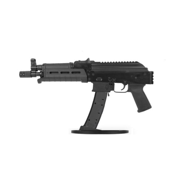 PSA AK-V 9MM MOE RAILED MOE ALG PICATINNY PISTOL DISPLAY STAND & Magpul Magazine