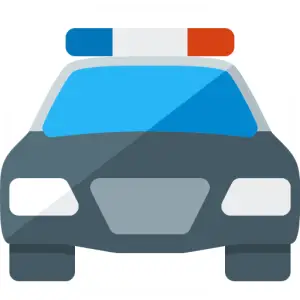 police car