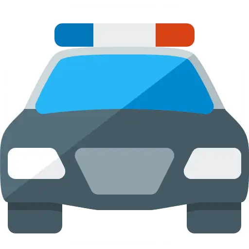 police car