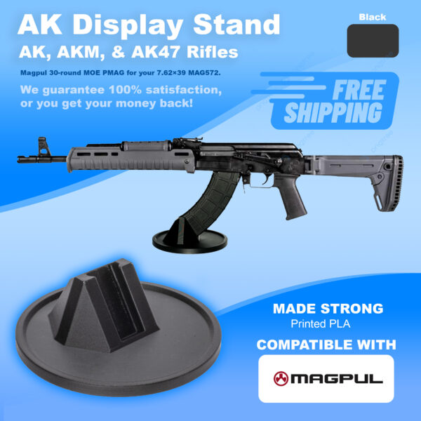 AK, AKM & AK47 Display Stand Pistol Mount - Image 12