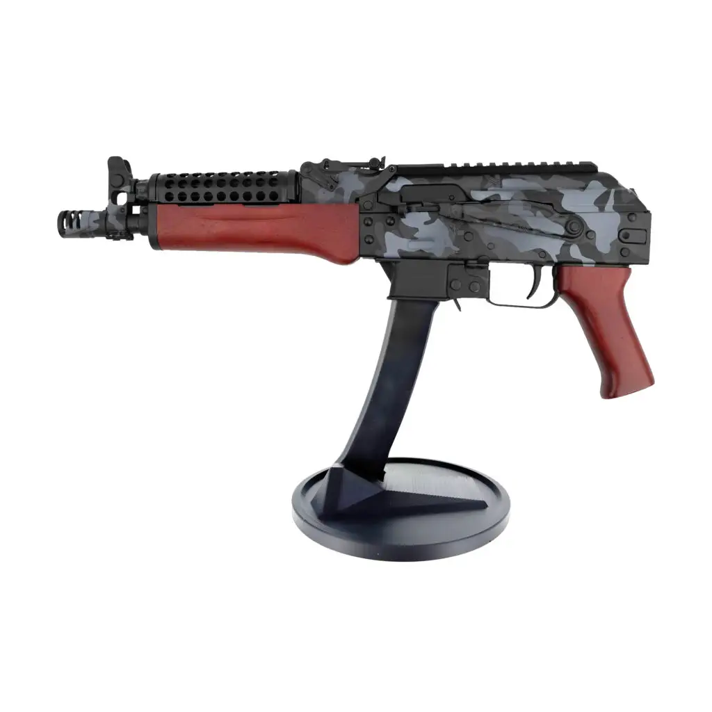 kalashnikov 9mm series rifles pistols kr 9 kr 9 sbr display stand