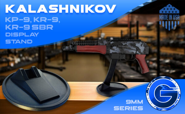 Kalashnikov 30 Round – 9mm Polymer Magazine Display Stand - Image 2