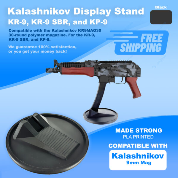 Kalashnikov 30 Round – 9mm Polymer Magazine Display Stand - Image 10