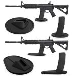 product-colt-m4-carbine-rifle-pistol-display-stand-black-regular-large-magazine-magpul