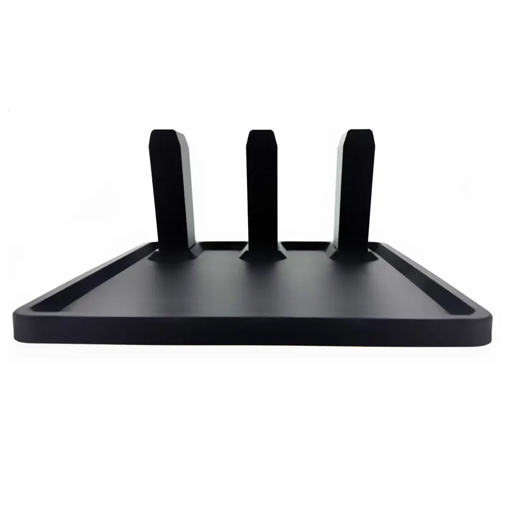 Gun stand double stack 3 pistol stand gun safe organizer.