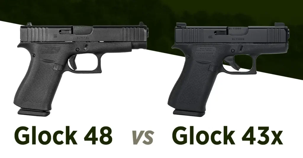 Comparing Glock 48 vs. 43X