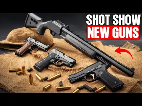 The Top 10 New Guns Unveiled at SHOT Show 2026 You Need to Know About