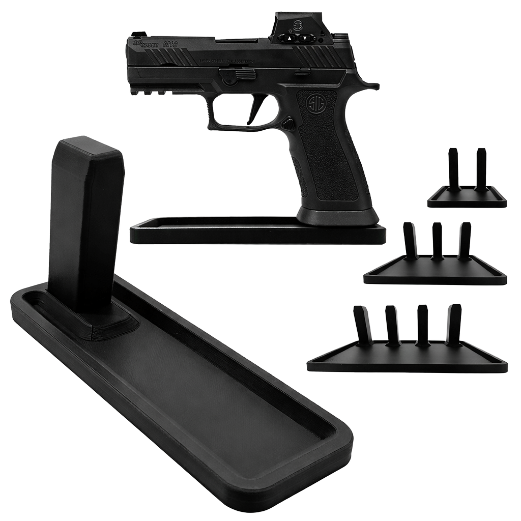 double-stack-handgun-stand-black