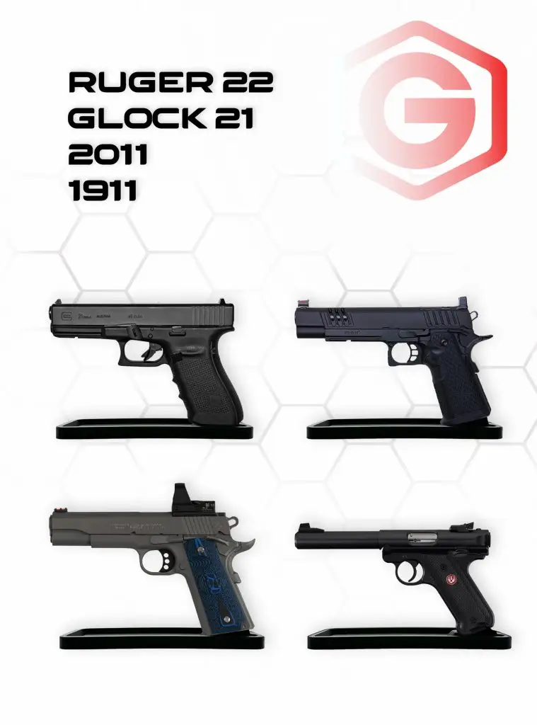 ruger-22-glock-21-2011-1911-gun-stand