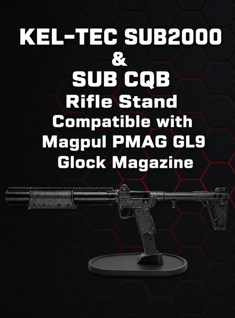 kel-tec-sub-cqb-sub-2000-gun-stand-magpul-27rd-glock-magazine-new